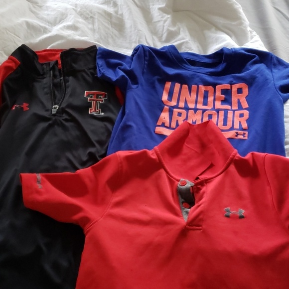 Boys under amour shirts - Picture 1 of 1